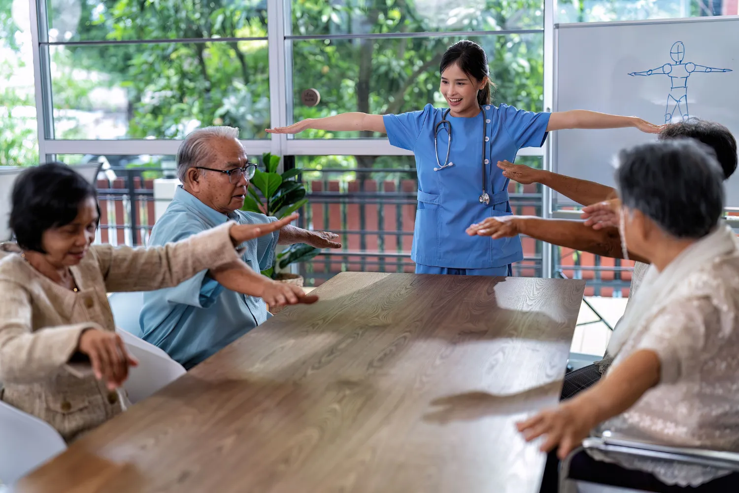 Helping members of community